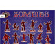 Bundle lot of Alliance Zombies (Fantasy Series) Set 1,2 72023+72024 1/72 scale