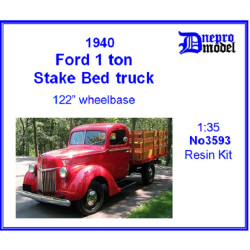 Dnepro Model DM3593 - 1/35, 1940 Ford 1,0 t Stake Bed truck, scale model kit