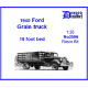 Dnepro Model DM3596 - 1/35, 1940 Ford Grain Truck 16 foot bed, scale model kit