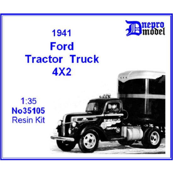 Dnepro Model DM35105 - 1/35, 1941 Ford Tractor truck 4x2, scale model kit