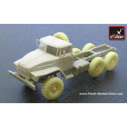 Ural-4320-10 off-road truck OI-25 type wheels set for ICM, ZV Models kits RESIN 1/72 Armory AC7258