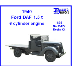Dnepro Model DM35127 - 1/35, 1940 Ford DAF 1,5 ton 6 cylinder engine resin model