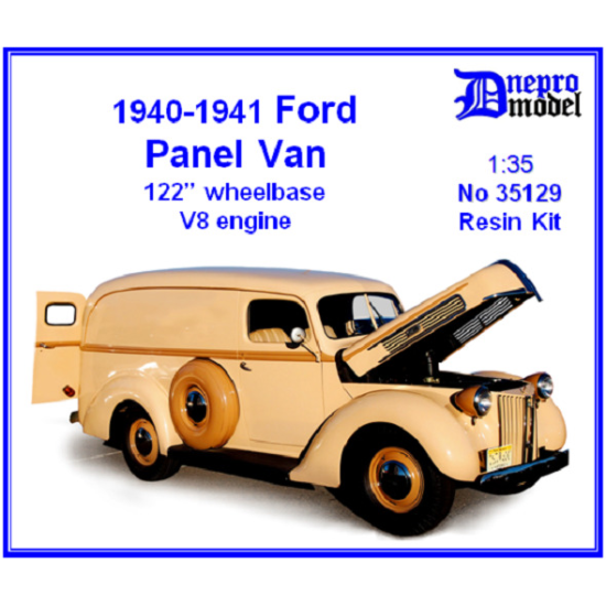Dnepro Model DM35129 - 1/35 1940-1941 Ford Panel Van 122 wheelbase V8 engine
