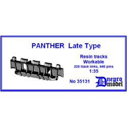 US Stock *** Dnepro Model DM35131 1/35 Panther Late type Workable resin track scale model kit