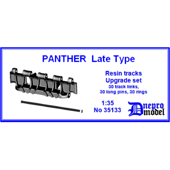 Dnepro Model DM35133 1/35 Panther Late type Resin track Upgrade set scale model