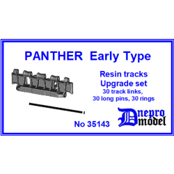 Dnepro Model DM35143 1/35 Panther Late type Resin track Upgrade set scale model