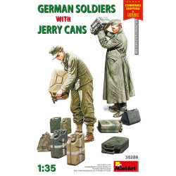 MINIART 35286 - 1/35 - GERMAN SOLDIERS WITH JERRY CANS (2 figures)