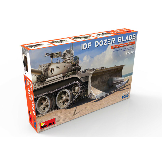 Miniart 37030 - 1/35 - IDF DOZER BLADE for T-55. Plastic model kit