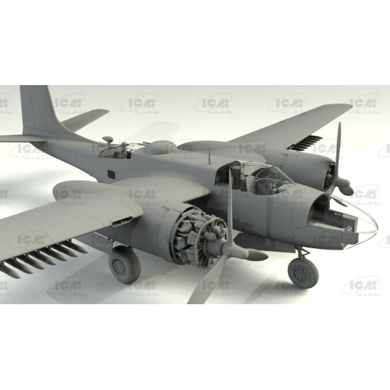 ICM 48284 - 1/48 - B-26-50 Invader, Korean War American Bomber 317 mm