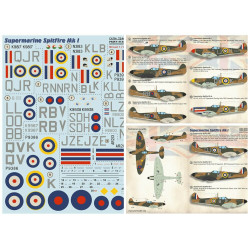 Print Scale 72-403 - 1/72 - Supermarin Spitfire Mk. 1, Decal for aircraft