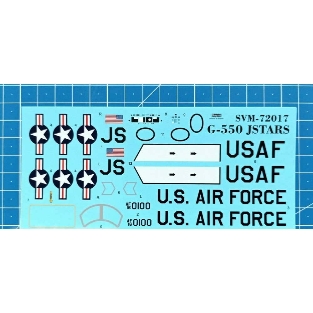 Sova Model SM72017 1/72 Gulfstream G-550 J-STARS scale model kit ...