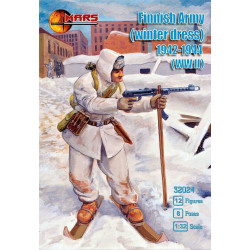 Mars Figures 32024 - 1/32 - Finish army (Winter dress) 1942 - 1944 WW II USSR