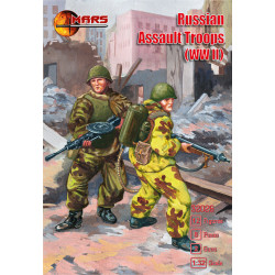 Mars Figures 32026 - 1/32 - Russian asault troops WW II 12 figures