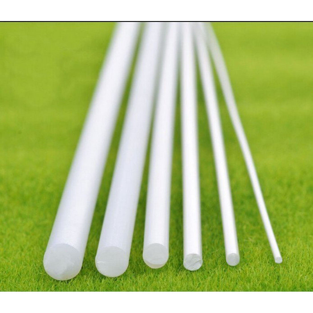 Dan Models 013 PLASTIC PROFILE 2 MM. diameter, LENGTH 250 MM. 10