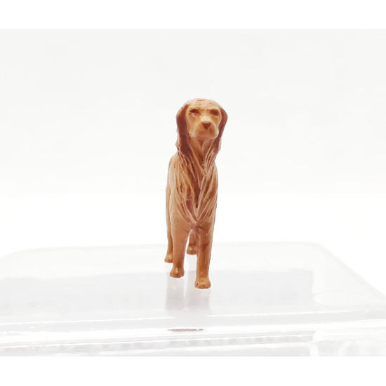 Mini Tank 24803 - 1/35 - Dog Setter Jack. Painted figure, painted animal