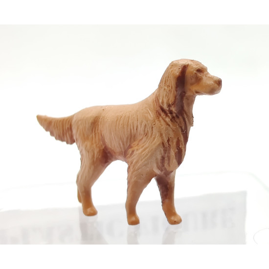 Mini Tank 24803 - 1/35 - Dog Setter Jack. Painted figure, painted animal