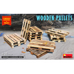 Miniart 35627 - 1/35 - WOODEN PALLETS. Scale model kit