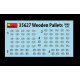 Miniart 35627 - 1/35 - WOODEN PALLETS. Scale model kit