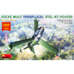 Miniart 40009 - 1/35 - FOCKE WULF TRIEBFLUGEL VTOL JET FIGHTER 261 mm