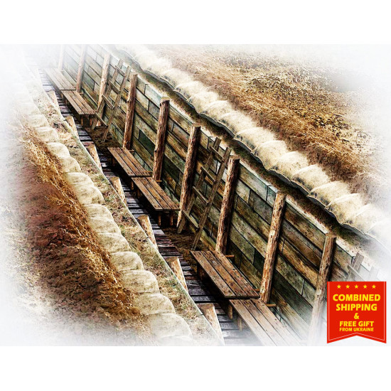 Master Box 35174 - The trench. WWI and WWII era 1/35 scale