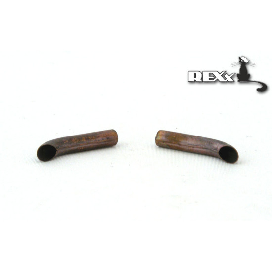 Exhaust Pipes for an-2 Airplane Bilek, Valom1/48 REXx 48004 Branch Pipes
