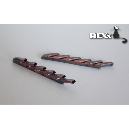 Exhaust Pipes for Bf 109E Airplane Dragon 1/32 REXx 32001 Branch Pipes