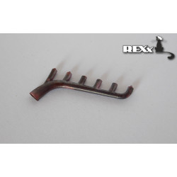 Exhaust Pipes for Fokker D.VII Late high exh Airplane WingnutWings 1/32 REXx 32006 Branch Pipes