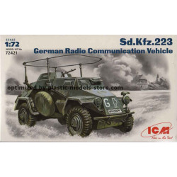 1/72 Sd.Kfz.223 German Radio Communication Vehicle ICM 72421