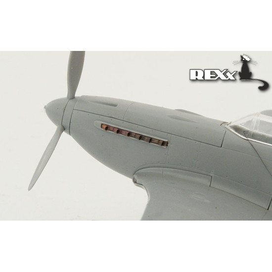 Exhaust Pipes for Yak-3 Airplane Zvezda 1/72 REXx 72001 Branch Pipes