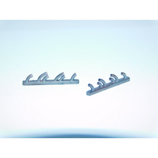 Exhaust Pipes for Yak-79 Airplane Univers. 1/72 REXx 72008 Branch Pipes