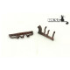 Exhaust Pipes for Polikarpov I-16 Airplane ICM 1/72 REXx 72017 Branch Pipes