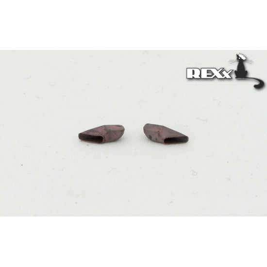 Exhaust Pipes for KV-12 early Tank univers. 1/35 REXx 35002 Branch Pipes