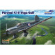 Dora Wings DW 48005 Percival P.10 Vega Gull (military service) plastic model kit, scale 1/48