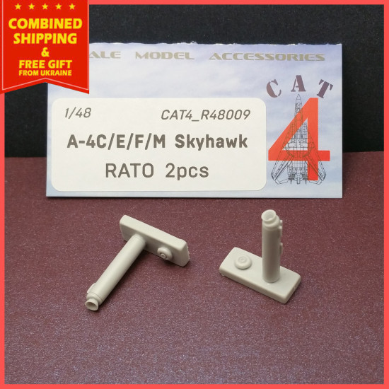 CAT4 R48009 - 1/48 US Douglas A-4C/E/F Skyhawk RATO Resin Upgrade set 2pcs