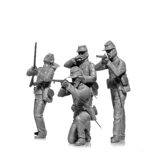 ICM 35020 - 1/35 - American Civil War Union Infantry Scale model kit