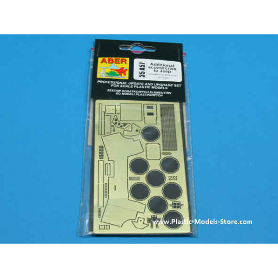 Additional accessories for JEEP PE set 1/35 Aber 35A057
