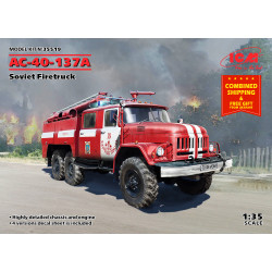 ICM 35519 - 1/35 - AC-40-137A, Soviet Firetruck ZIL