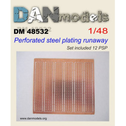 Dan Models 48532 - 1/48 Perforated steel airfield slabs (12 pcs.) scale model