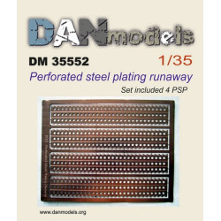 Dan Models 35552 - 1/35, Perforated steel airfield slabs (4 pcs.) scale set