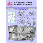 Dan Models MS48002 B-26 Airplane Model Mask (ICM) set, 1/48 scale