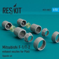 Reskit RSU72-0027 - 1/72 Mitsubishi F-1/T-2 exhaust nozzles for Platz