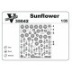 Vmodels 35042 - 1/35 - Photo-etched Sunflower