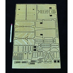 Vmodels 48003 - 1/48 - Photo-etched for He 111 H-3 wheel well set (ICM)
