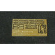 Vmodels 48004 - 1/48 - Photo-etched Seatbelts Luftwaffe WWII