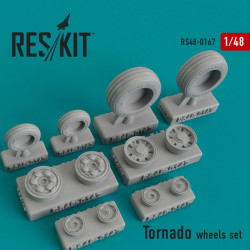Reskit RS48-0167 - 1/48 - Wheels set for Tornado Resin Detail