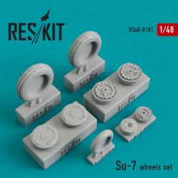 Reskit RS48-0181 - 1/48 - Wheels set for Su-7 Resin Detail