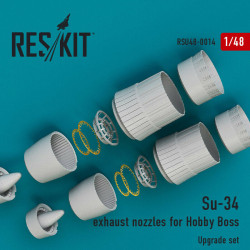 Reskit RSU48-0014 - 1/48 - Su-34 exhaust nozzles for Hobby Boss