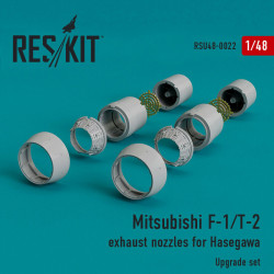 Reskit RSU48-0022 - 1/48 Mitsubishi F-1/T-2 exhaust nozzles for Hasegawa