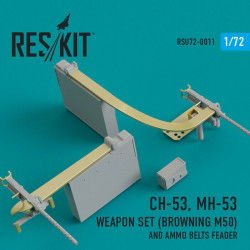 Reskit RSU72-0011 - 1/72 - CH-53, MH-53 Weapon Set (Browning M50)