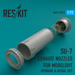 Reskit RSU72-0013 - 1/72 - Su-7 exhaust nozzles for modelsvit Upgrade set